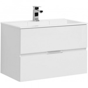Тумба с раковиной Aquanet Алвита 80 белый